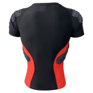 YOUNGSON Ropa Interior Protectora Personalizada 3D para Fútbol, Ciclismo de Montaña, Camiseta de Compresión Acolchada para Portero - Product Image 1
