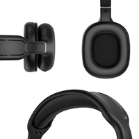 Casque audio sans fil OEM réglable, supra-auriculaire, sans réduction de bruit, Bluetooth