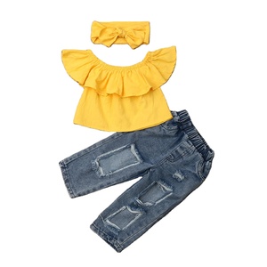 Conjunto de Ropa para Bebés al por Mayor, Pantalones Deportivos para Niñas, Traje para Bebés Recién Nacidos, Compra en Línea - Product Image 1