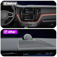 Haut-parleur central Plug and Play sans découpe, monté sur le tableau de bord central pour Volvo XC60 2017-2025