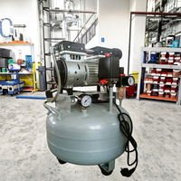 Compresseur d'air médical sans huile muet 750W 8bar pression compresseur d'air dentaire 12V moteur Air -40 Celsius spécial basse température