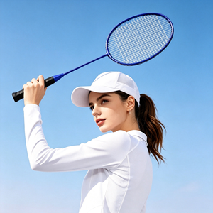 Raquette de badminton en carbone multicouche 3U 85g, puissance extra-élevée, cadre large, poignée adhérente à haute friction, compétition professionnelle - Product Image 6