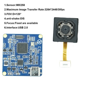 Module de caméra miniature industriel OEM d'usine 13MP IMX258 autofocus 120 grand angle OIS 4K 30FPS <span class=keywords><strong>interface</strong></span> USB Type-C - Product Image 3