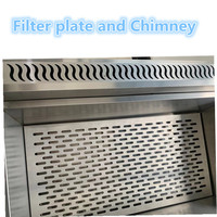 Nouvelle friteuse à gaz automatique en acier inoxydable de grande capacité 80L avec une productivité élevée, garantie 1 an pour les frites, le poulet et les chips