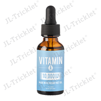 Gouttes de vitamine a avec étiquette JULONG OEM Palmitate de rétinyle liquide avec huile de noix de coco MCT Vegan Micellized VIT a Supplément