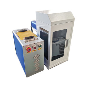 Máy khắc laser sợi quang cầm tay nhỏ gọn 50W khắc nhanh cho các bộ phận Súng công cụ tấm công nghiệp - Product Image 2