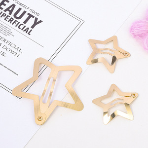 กิ๊บติดผมรูปดาว 12 ซม. ดีไซน์แบบกลวงสำหรับผู้หญิงใช้แบบลำลอง - Product Image 2