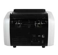 Machine de comptage de billets AL-N60D 1 CIS à détection de valeur mixte, compteur de billets haute vitesse, détecteur de fausse monnaie avec écran MG IR TFT