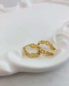 Серьги Lerca оптом, на заказ, из настоящего золота 18 карат, массивные серьги-кольца, ювелирные изделия, модные женские серьги - Product Image 3