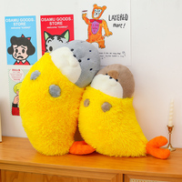 Boneka Udang Goreng Lucu, Mainan Hewan Isi Kapas PP Premium, Berbagai Ukuran, Boneka Peluk Nyaman untuk Remaja