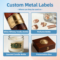 Maßgefertigtes Silber-Gold Metall-Handwerksetikett Logo-Design Antik-Messing Metalletikett Graviertes Gold-Logo Metallschild für Taschen Geldbörsen Handtaschen
