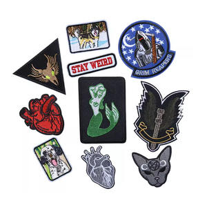 แผ่นผ้ารูปการ์ตูนติดเองได้สำหรับเสื้อผ้าแผ่นผ้านุ่มแผ่นเหล็กปักลาย3D แบบกำหนดเอง - Product Image 1