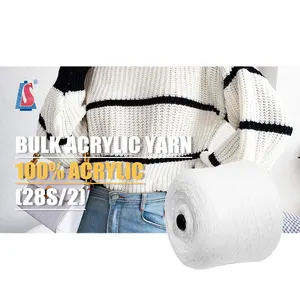 SALUD Hot Sale High Quality Anti-pilling Cashmere Yarn 28nm/2 15% polyester 80% Bulk Acrylic Fancy Yarn