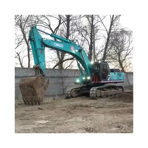 Excavatrice Kobelco SK460-8 d'occasion, fabrication japonaise, 46 tonnes, grande pelle hydraulique, faible nombre d'heures de travail, à vendre - Product Image 5