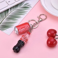 Porte-clés créatif en peluche personnalisé pour bouteille de boisson, léger et résistant, idéal pour les cadeaux - Vente en gros pour fabricants
