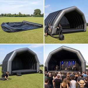 Portable Waterproof Inflatable Stage Cover Tent Durable Oxford Cloth Outdoor Inflatable Event Stage for Music Festival - Product Image 6
