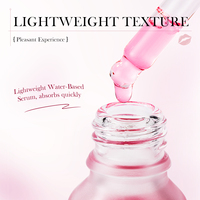 Sérum Lèvres Rose Exfoliant PHA 5% Marque Blanche pour Lèvres Sèches, Traitement Anti-Pigmentation, Éclaircissant, Hydratant, Végan