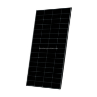 Panneau solaire monocristallin 240W tout en verre noir BC (Back Contact), module photovoltaïque haute efficacité pour système solaire hors réseau, camping-car, maison