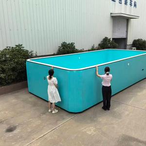 Portable PVC Drop Stitch Inflatable Swimming <strong>Pool</strong> with Strong Bearing Capacity Above <strong>Ground</strong> Outdoor <strong>Large</strong> <strong>Pool</strong> for Backyard - Product Image 4