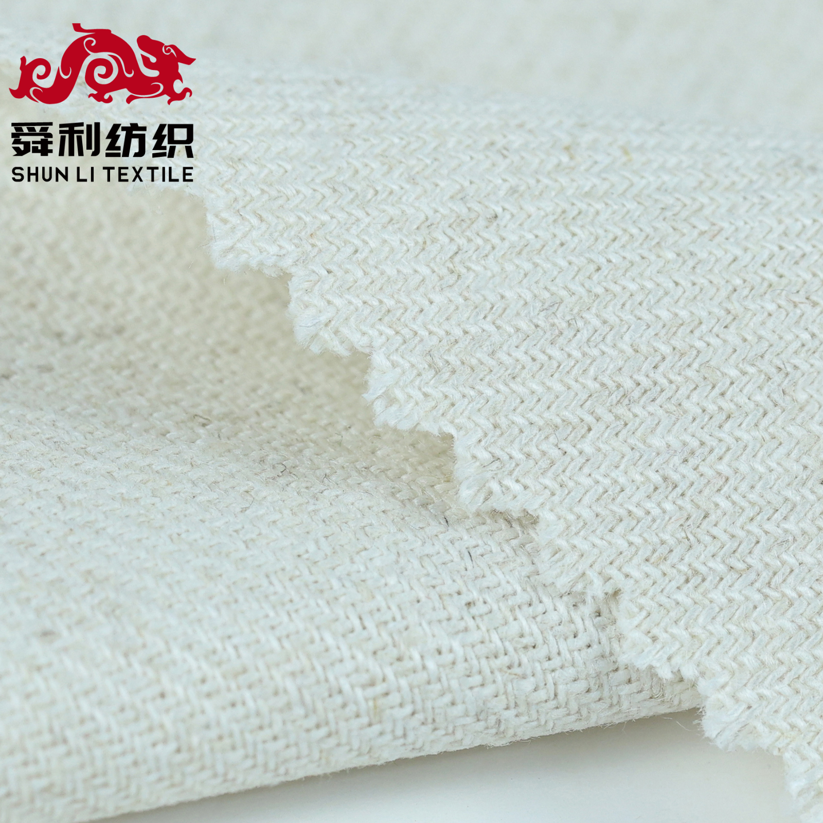 Viscose Linen Cotton Blend Eco-Friendly Organic Plain Woven Fabric for Summer Fabrics for Clothing Garments