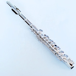 <span class=keywords><strong>Flauta</strong></span> Piccolo Estilo Americano en Clave de Do, Niquelada, con Estuche de Madera - Product Image 5