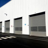 Porte à volet roulant rapide certifiée CE Porte en spirale à grande vitesse à économie d'énergie EX Portes rapides antidéflagrantes avec moteur automatique