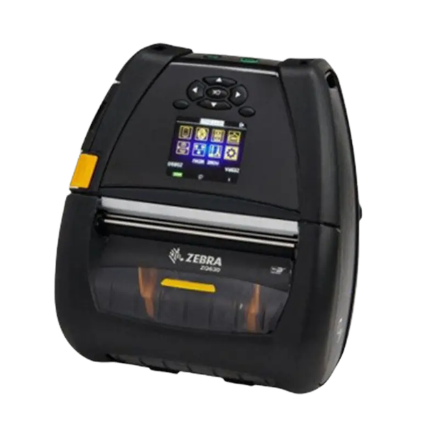 Original Zebra ZQ630 203dpi 4-inch Wide Direct Thermal Printer Mobile Barcode Printer Used for Clothing Supermarket