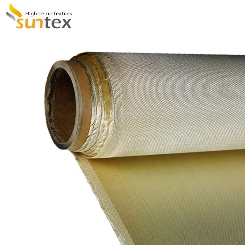 Hot Selling High Temperature Resistance Fiberglass Cloth High Silica Fabric For Fireproof Blanket And Fire Curtain