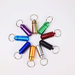 Boîte de rangement moderne en métal miniature pour l'extérieur, en alliage d'aluminium, scellée, avec porte-clés - Product Image 1