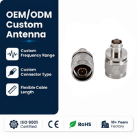 Adaptateur N mâle vers BNC femelle 50 Ohm, convertisseur coaxial RF pour antenne de station de base, prise en charge OEM, personnalisable, haute précision, faible perte