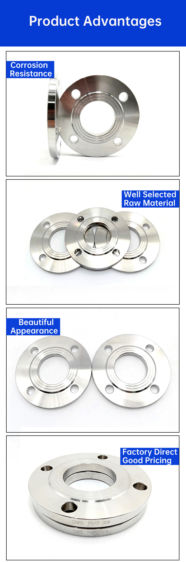 OEM customized CNC machining forged stainless steel flanges alloy weld slip on neck flange wholesale carbon flange