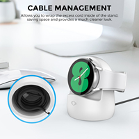 Ahastyle Smart Horloge Opladen Stand Voor Samsung Horloge, Opladen Dock Siliconen Houder Voor Samsung Desktop Stands