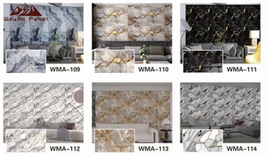 Papier peint 3D moderne à effet marbre Wayon-Papier de revêtement mural adhésif imperméable-Convient aux cuisines et aux salles de bain - Product Image 6