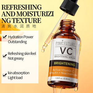 เซรั่มบำรุงผิวหน้า PINK FUTURE VC Brightening Serum 30 มล. ผสมวิตามินซี แอร์บูติน และไนอะซินาไมด์ เพื่อผิวกระจ่างใสเปล่งประกาย - Product Image 5