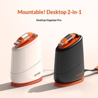 Cable de Datos Retráctil Tipo-C de 100W, 1m, Revestimiento de TPE, Conductor de Cobre Puro, para Carga Rápida en Auto/Oficina/Escritorio