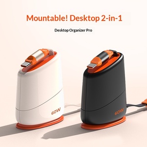 Câble de données rétractable Type-C 100W 2m pour voiture/<span class=keywords><strong>bureau</strong></span>, charge rapide 60W compatible avec le transfert de données - Product Image 1