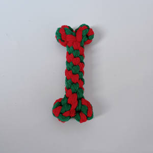 SY2025 köpek oyuncak pamuk halat oyuncak saf el dokuması halat kemik eğlence köpek oyuncak pet malzemeleri - Product Image 5