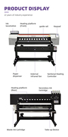 Impresora Eco Solvente de 1.3m con Cabezal de Impresión I3200/F1080/F1440, Plotter de Vinilo, Precio de Fábrica