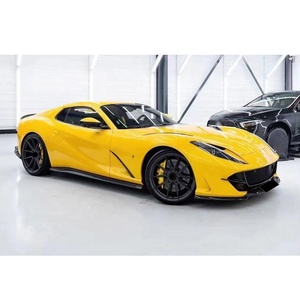 ชุดแต่งคาร์บอนไฟเบอร์แห้ง สำหรับ <span class=keywords><strong>Ferrari</strong></span> <span class=keywords><strong>812</strong></span> อัพเกรดสไตล์ <span class=keywords><strong>Novitec</strong></span> ประกอบด้วยลิ้นหน้า ดิฟฟิวเซอร์หลัง ฝากระโปรง ครอบข้าง และชุดแต่งรอบคัน - Product Image 2