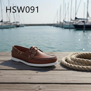 ZYF, <span class=keywords><strong>Scarpe</strong></span> <span class=keywords><strong>da</strong></span> <span class=keywords><strong>Barca</strong></span> <span class=keywords><strong>Marroni</strong></span> con Lacci, Stile Casual, Popolari in Spagna, per il Tempo Libero, Cuciture a Mano, <span class=keywords><strong>Scarpe</strong></span> <span class=keywords><strong>da</strong></span> Guida alla Moda HSW091 - Product Image 2