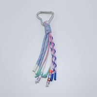 Promotion : Porte-clés mignon en cuir PU avec breloques hibou, chat, agneau, fraise, coloré, fait main, design dessin animé, pour sac