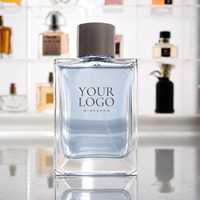 Parfum corporel longue durée écologique 100 ml pour homme, senteur agrumes, avec logo personnalisé, idéal pour les vendeurs de parfums en ligne