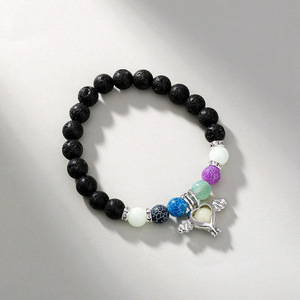 <span class=keywords><strong>Bracelet</strong></span> <span class=keywords><strong>Lotus</strong></span> en pierre naturelle, nouveau style, qui brille dans la nuit, pour femmes, S305 - Product Image 5
