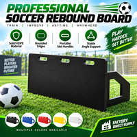 Planche de rebond de football en plastique pliable résistante aux chocs avec rebond automatique pour l'entraînement de réaction sensible