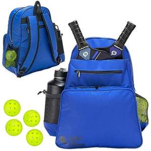 Free sample <b>Hot</b> Trending Outdoor Pickleball Retro Canvas Duffle <b>Bag</b> 3D Pickleball Bagpack Popular Pickleball <b>Bags</b> - Product Image 1