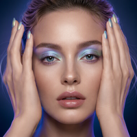 HC43S1 Pigment à effet nacré à base de mica, matière première de qualité cosmétique pour fard à paupières, brillant à lèvres, savon et colorant de maquillage