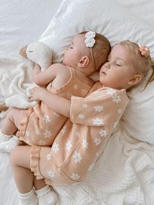 Pagliaccetto floreale su misura del cotone per le bambine del neonato del bambino del neonato vestito a <span class=keywords><strong>margherita</strong></span> lavorato a maglia per 6-9 e 9-12 mesi stagione estiva - Product Image 5