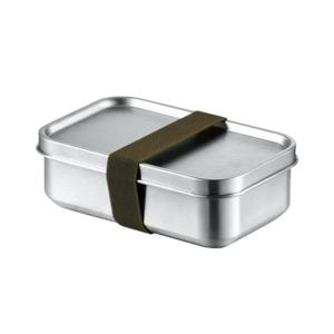 Bencircle CS01 Stainless Steel Lunch Box Double Latch Metal Bento Lunch Box for Adult Kids School Reusable 304 Stainless Steel - Product Image 6