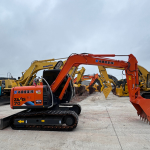 Prix du mini-excavateur Hitachi Zx60 d'occasion Excavateur Hitachi d'origine bon marché Vente au comptant ZX70 - Product Image 3