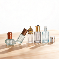 Botol Kaca Isi Ulang Parfum Minyak Esensial Perawatan Kulit Kosmetik Arab Mini Logo Kustom Penjualan Pabrik 3ml 6ml 10ml 12ml